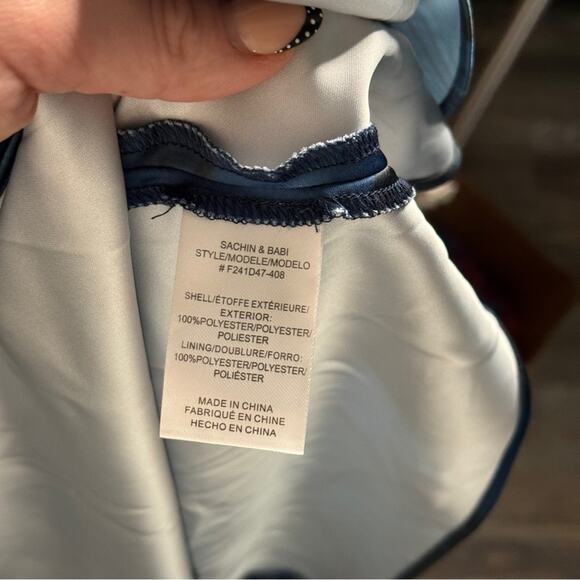 Sachin + Babi Lola Tonal Petal Printed Midi Dress 12 - Picture 13 of 14